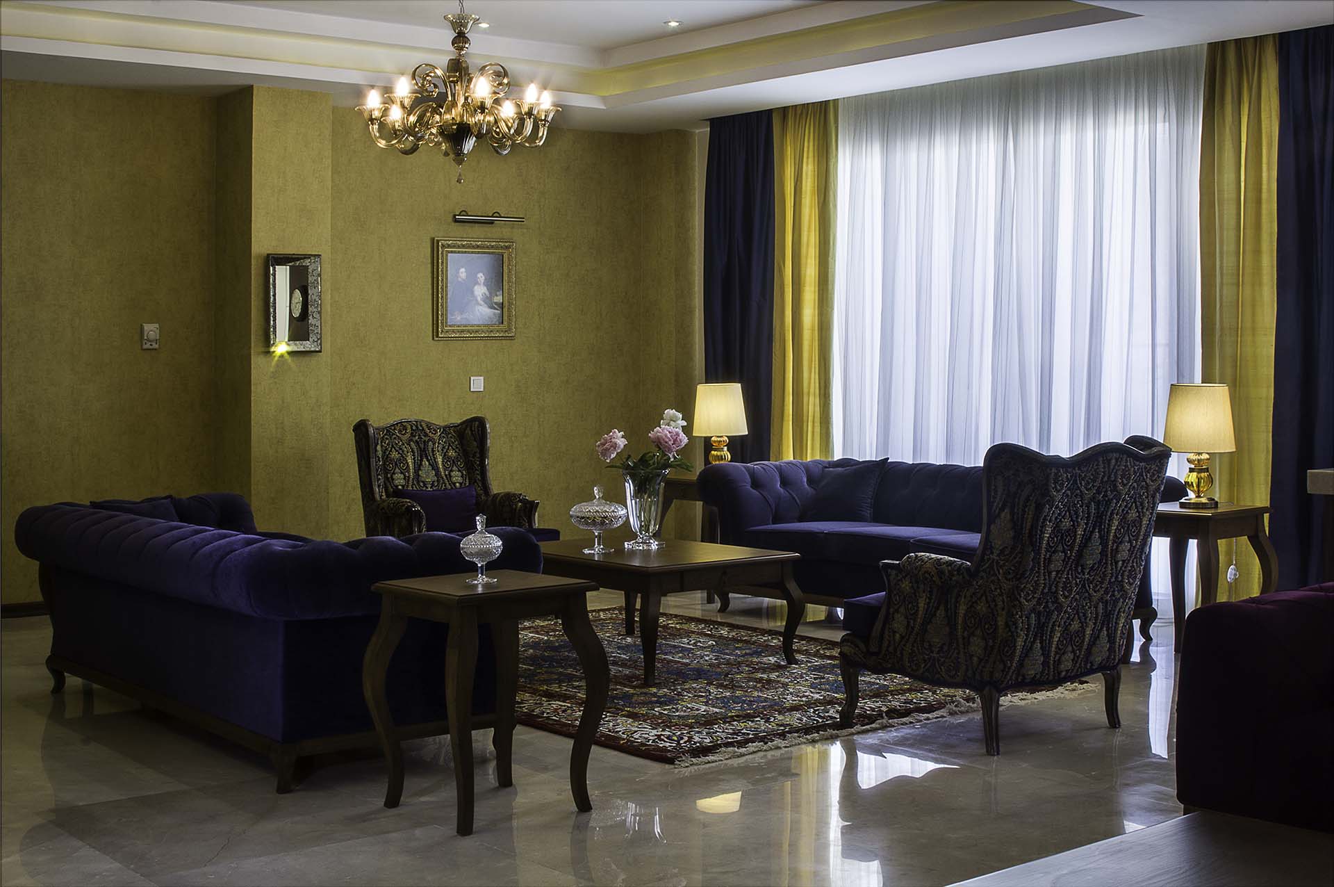 طراحی نشیمن کلاسیک