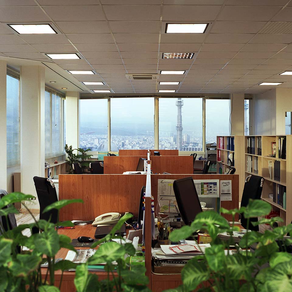 طراحی داخلی فضای اداری